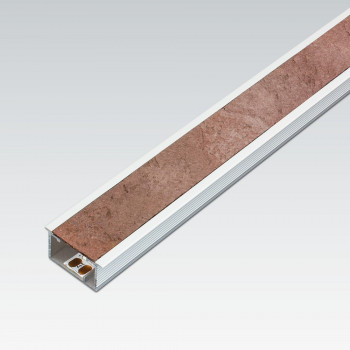 Aluminium-Deko-LED-Stone Profil mit Kantenabdeckung 12,5 mm
